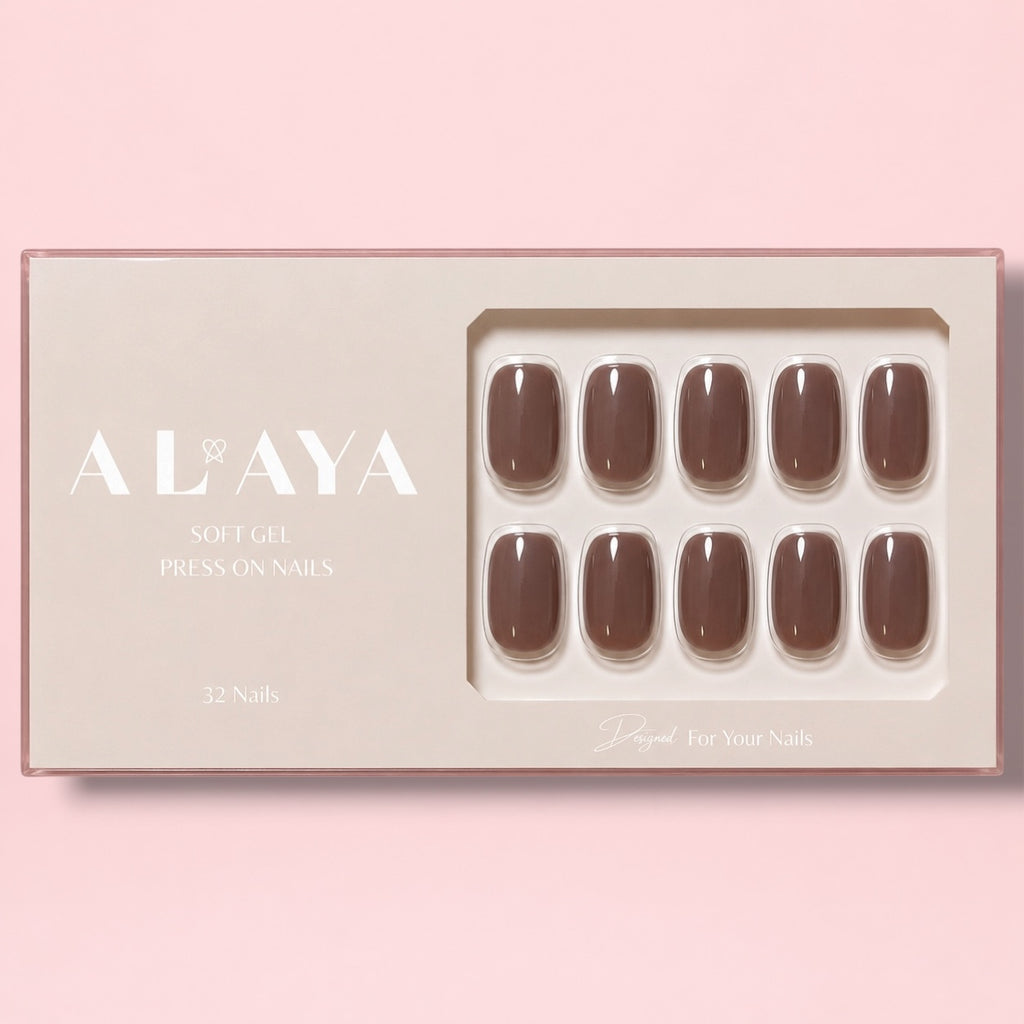 Warm Nude Press-On Nails