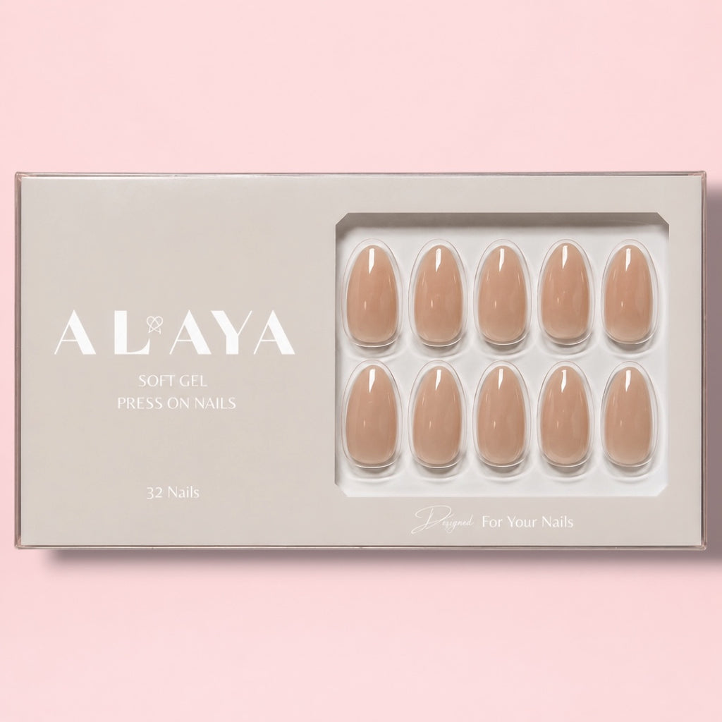 Peach Nude Press-On Nails