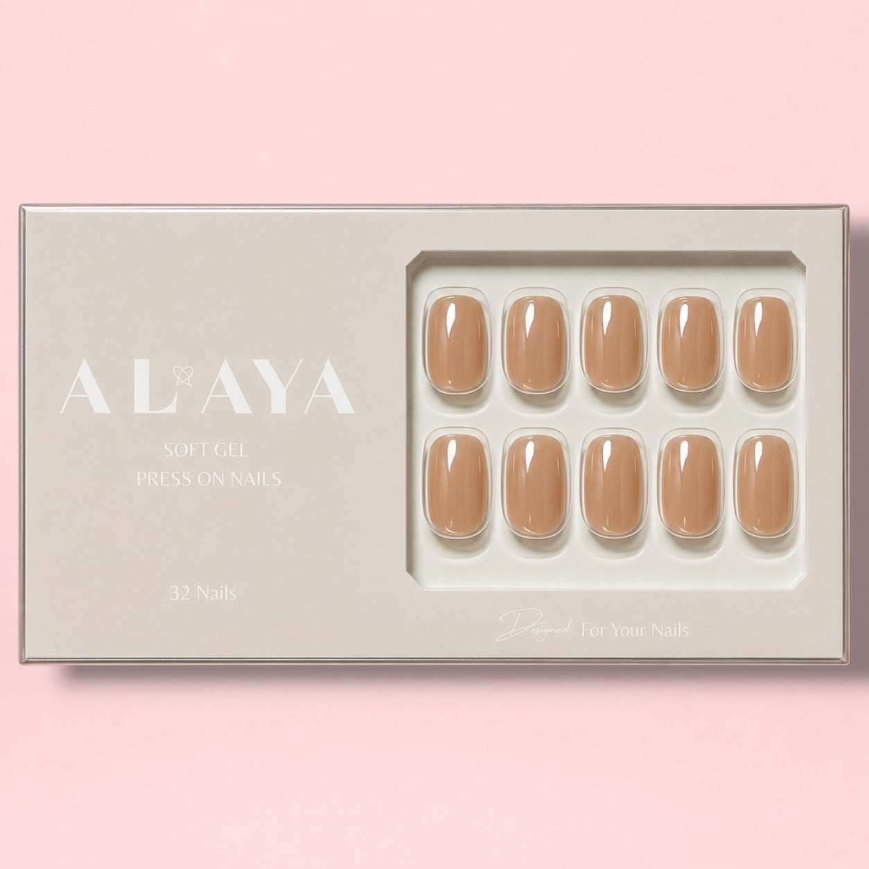 Classic Nude Press-On Nails