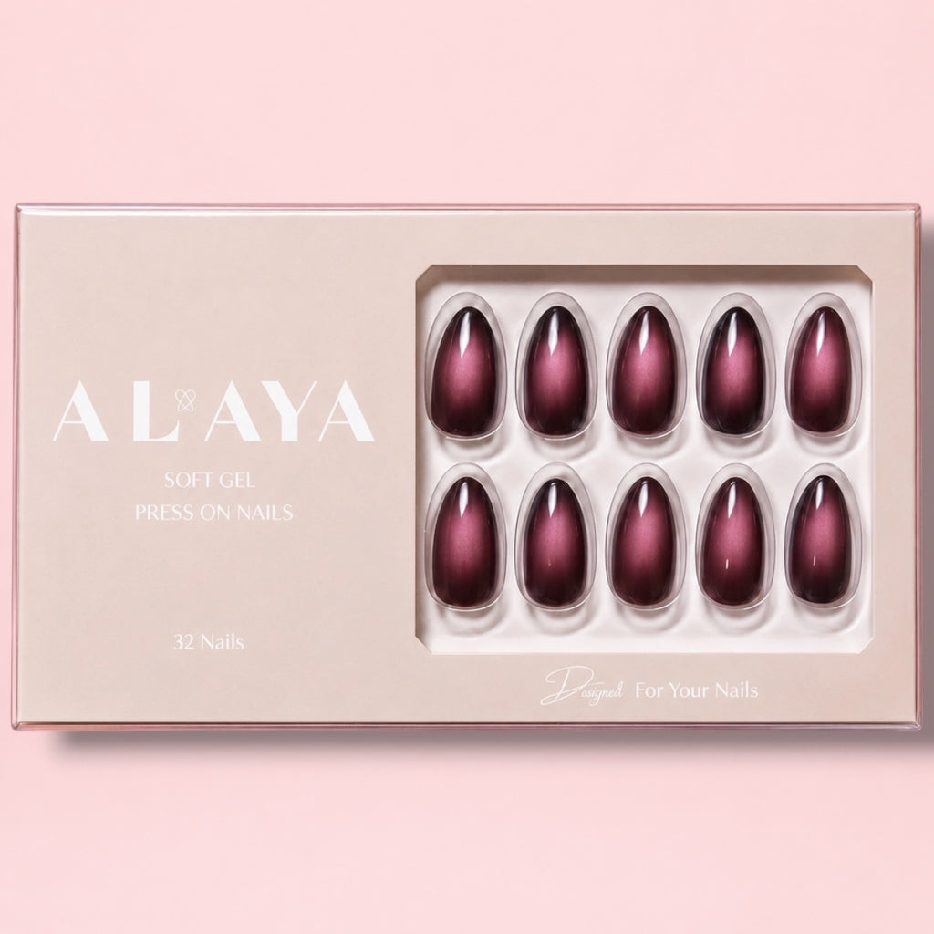 Smokey Rose Press-On Nails