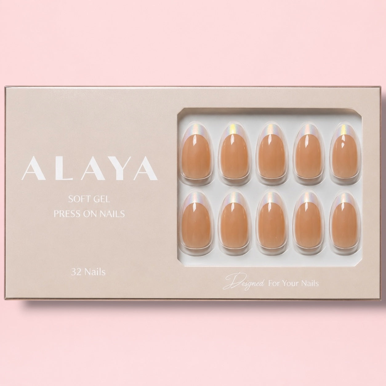 Soft French Press-On Nails