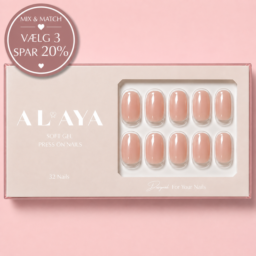 Light Pink Press On Nails
