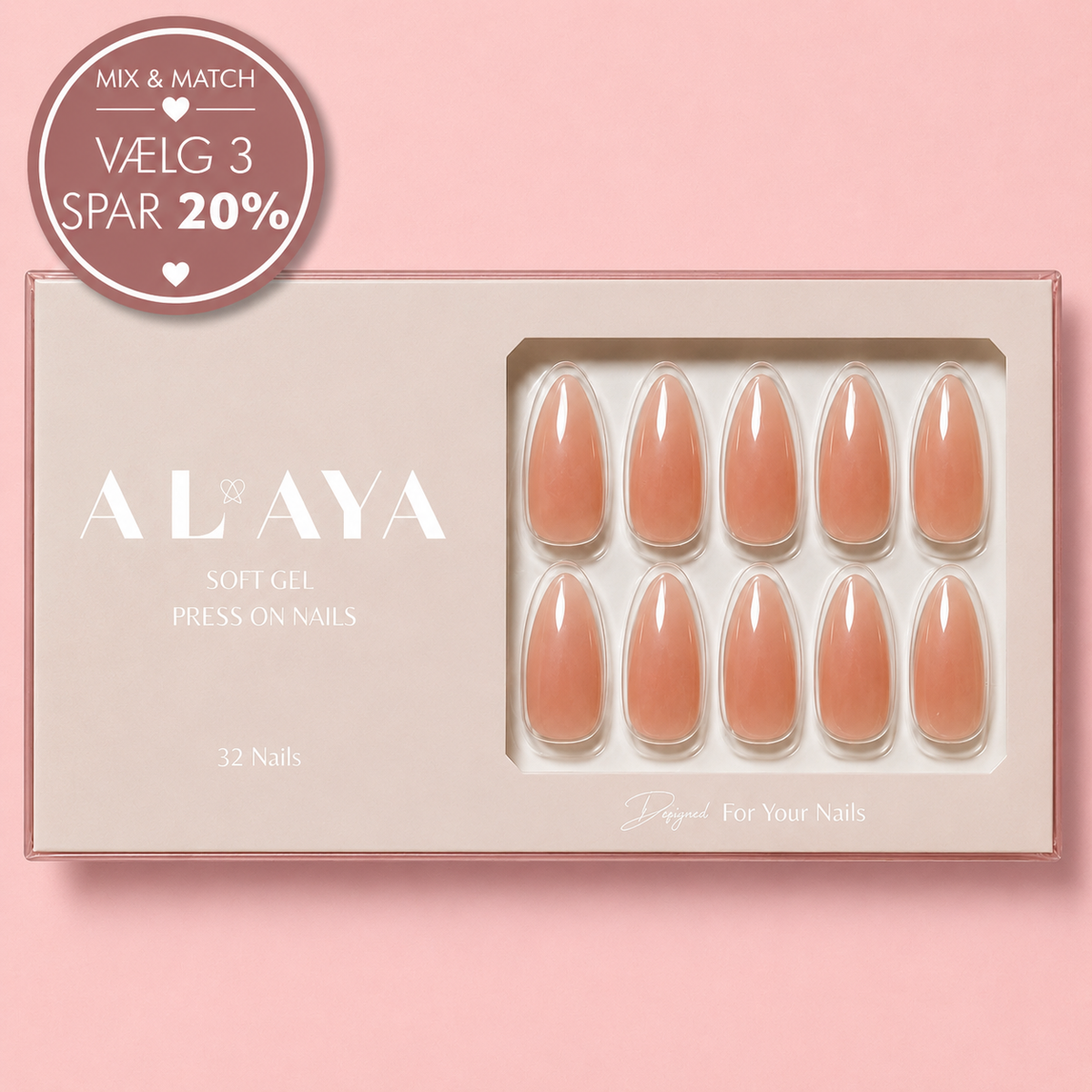 Baby Pink Press On Nails