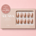 White Pearl Press On Nails